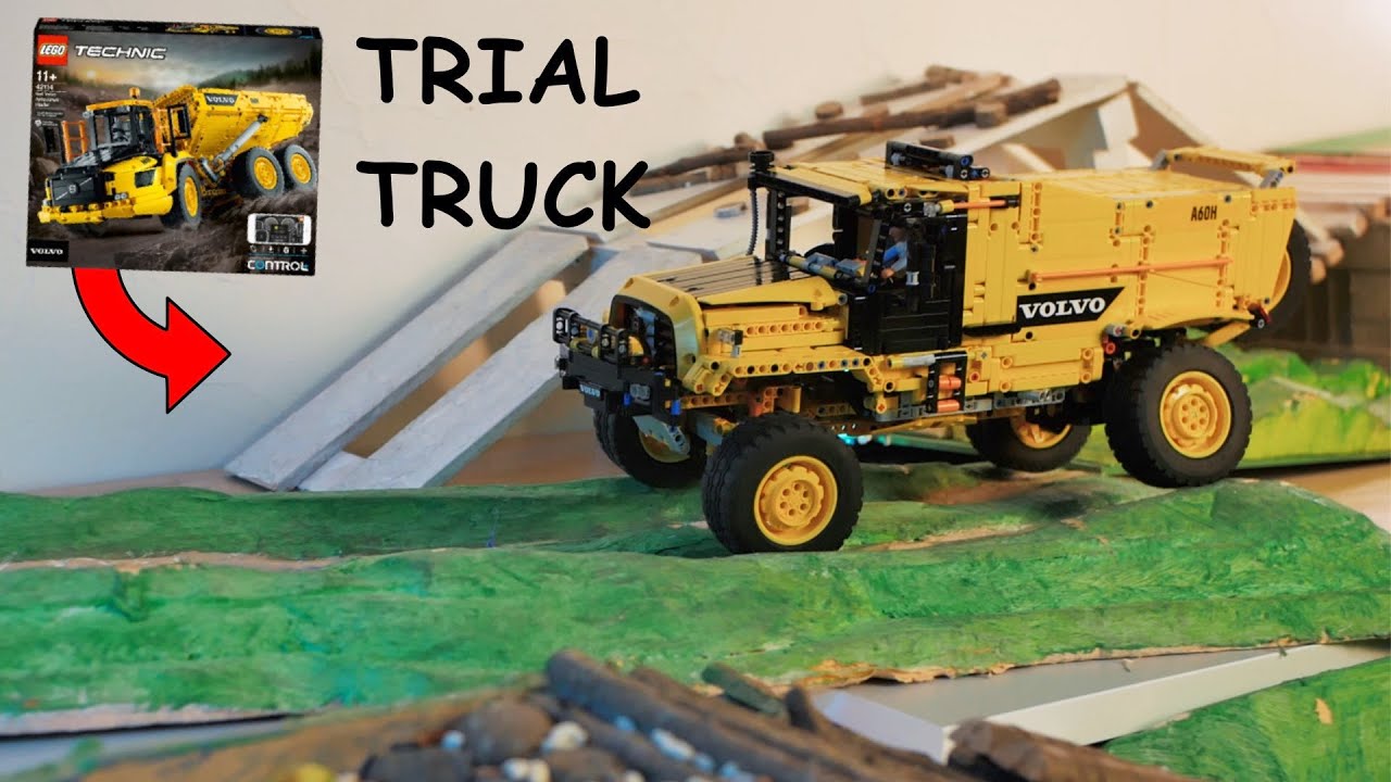 Trial test #1. 4x4 OFFROAD LEGO TRUCK out of  Technic 42114 VOLVO A60H. Alternate model.