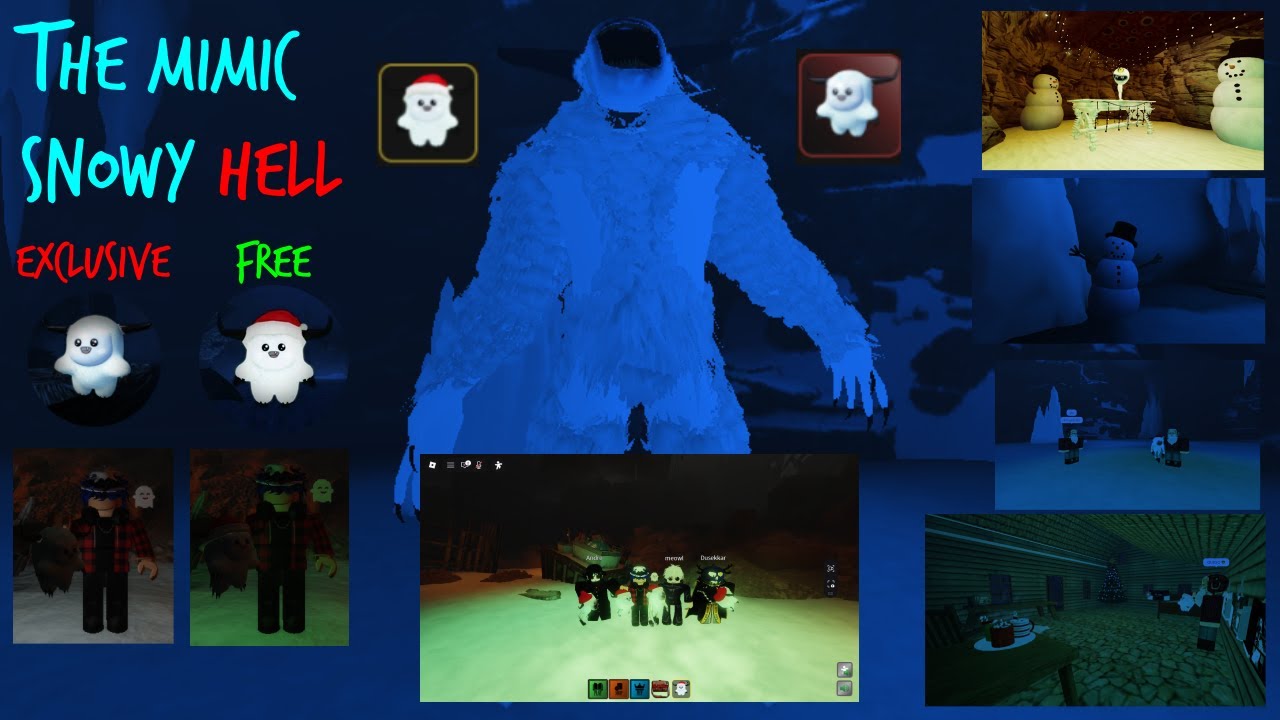 Snowy Hell (GOOD EVENT) with Team - The Mimic - Roblox