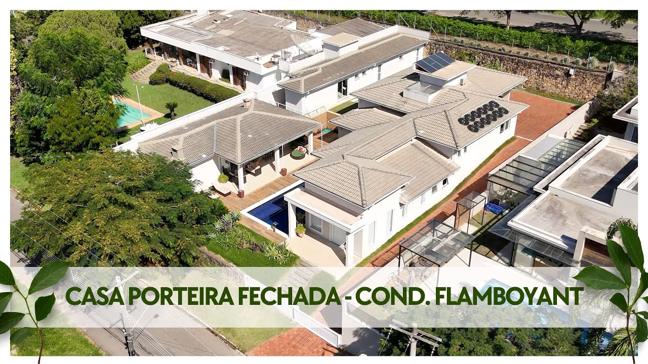 CASA PORTEIRA FECHADA DENTRO DO COND. FLAMBOYANT - ATIBAIA-SP R$4.900.000