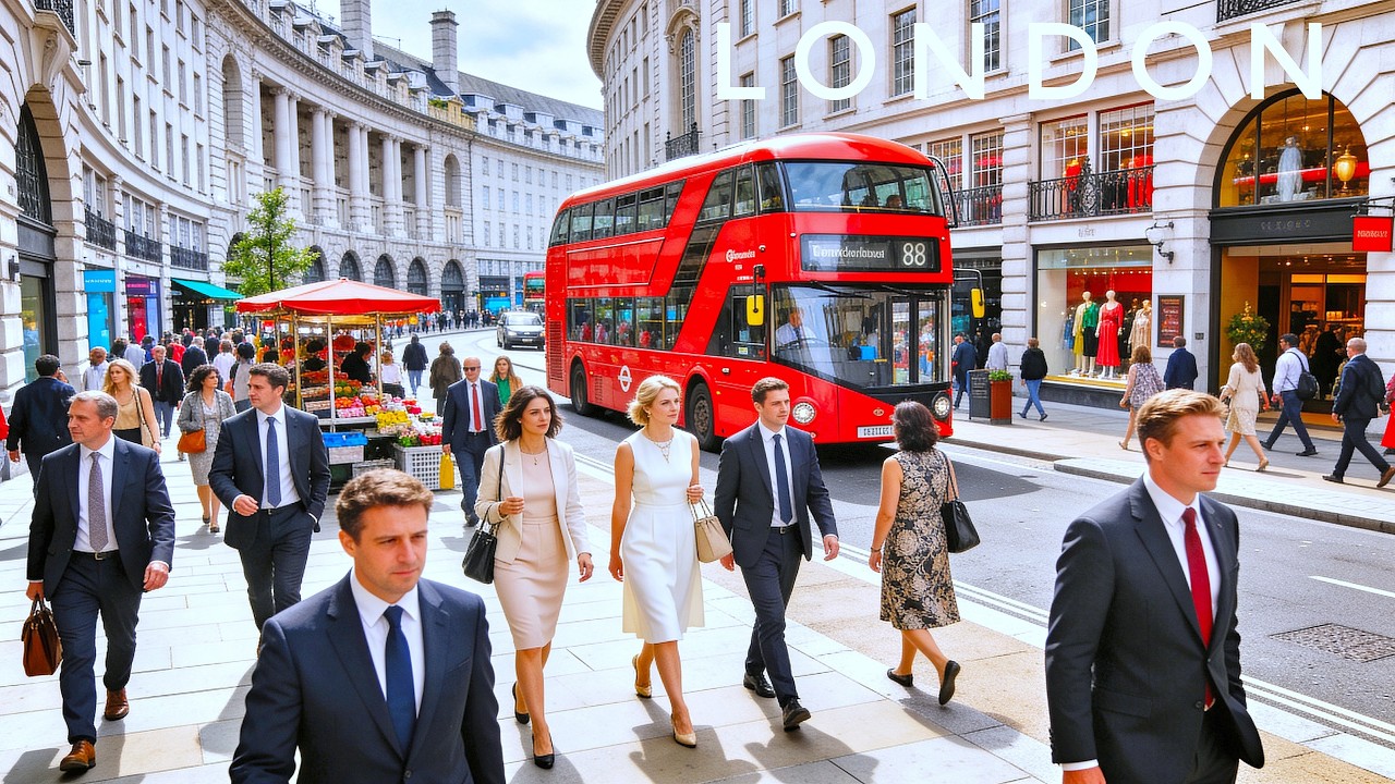 Posh London Walk | Walking the Most Expensive Streets of London, Posh Mayfair to Knightsbridge [4K]