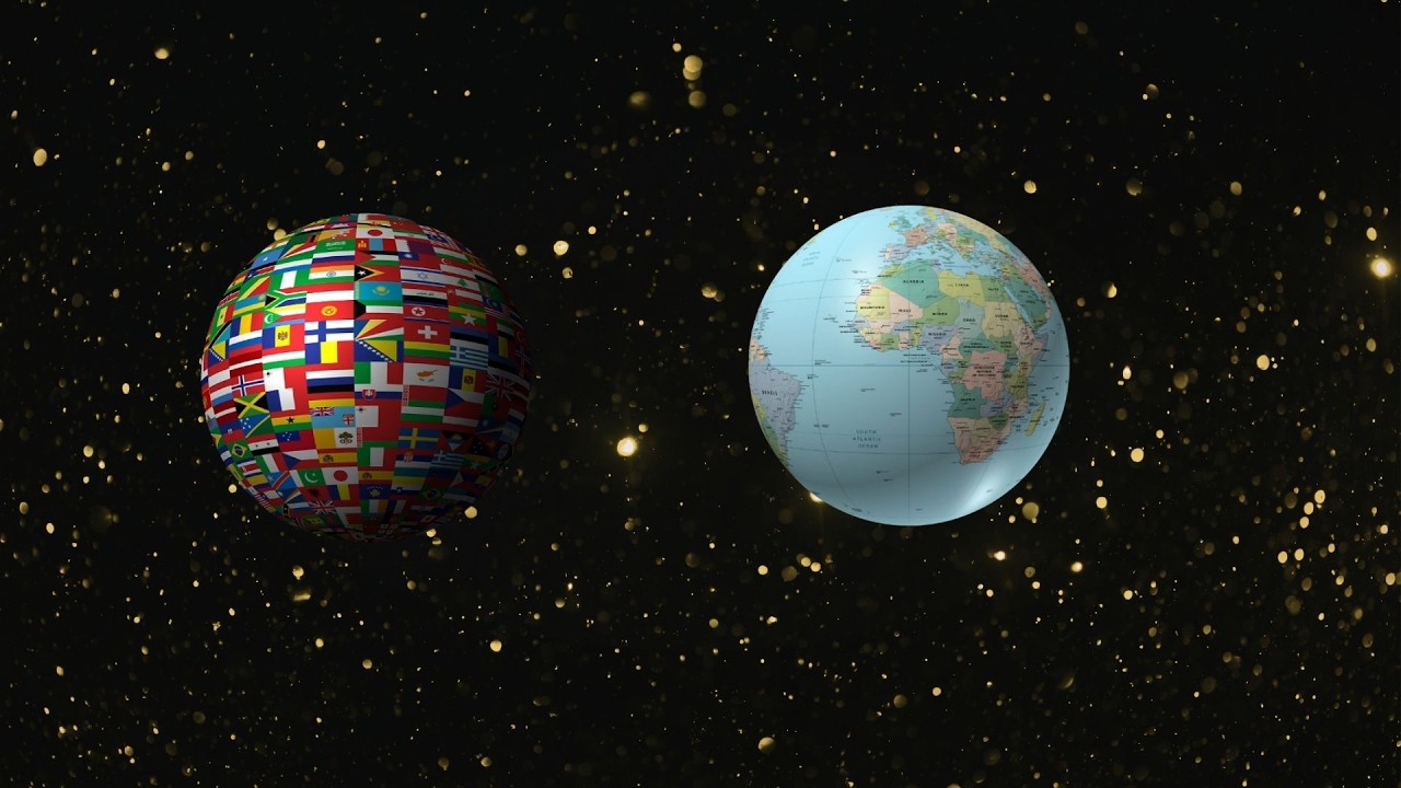 🌍 Global Unity Ambience – Flags & Stars Live✨