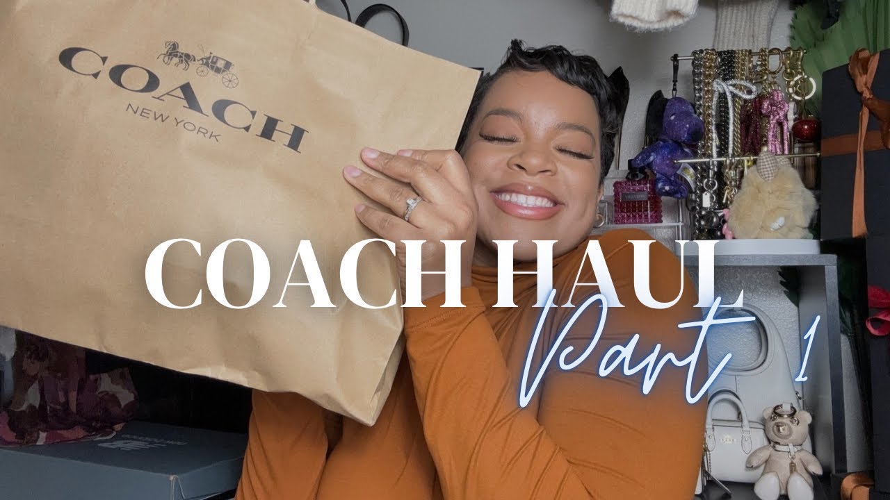 Coach Outlet Denim Collection Haul - Part 1