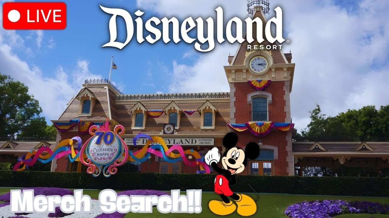 DISNEY Sunday Restocks Merch Search at Disneyland Resort! #livestream