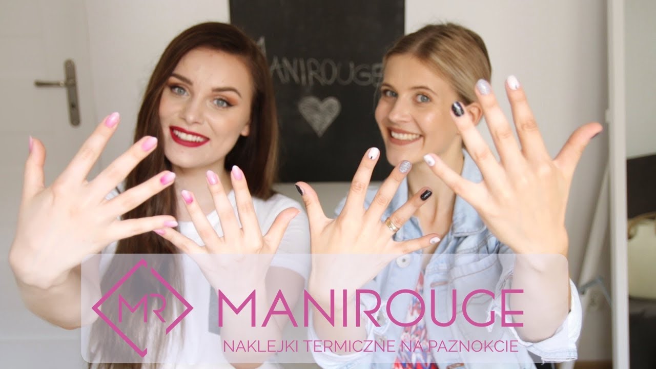 Manicure w naklejce? | Naklejki termiczne | MANIROUGE | MarKa