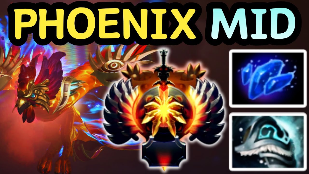 🔥 PHOENIX MID | FULL DAMAGE BURN META 🔥 DOTA 2 MIDLANE
