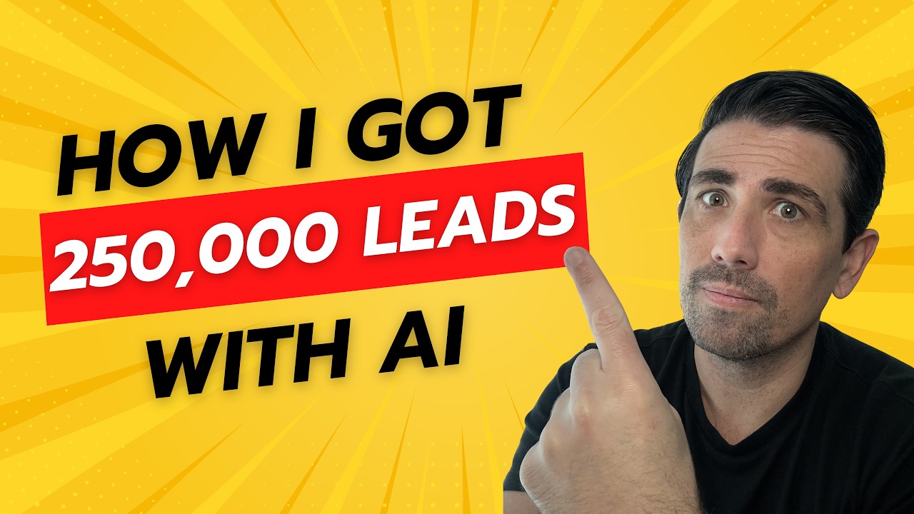 I Used AI to Get 250,000 Leads in 4 Weeks — Here's the Exact System