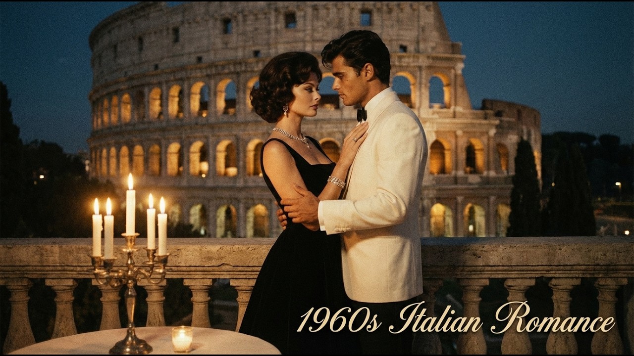 O DOLCE VITA — A Fatal Kiss in Midnight Rome 🍷🇮🇹 (1960s Cinematic)