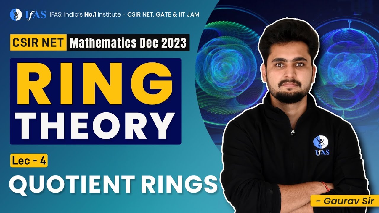 Questions on Quotient Rings in Ring Theory for CSIR NET Mathematics Exam