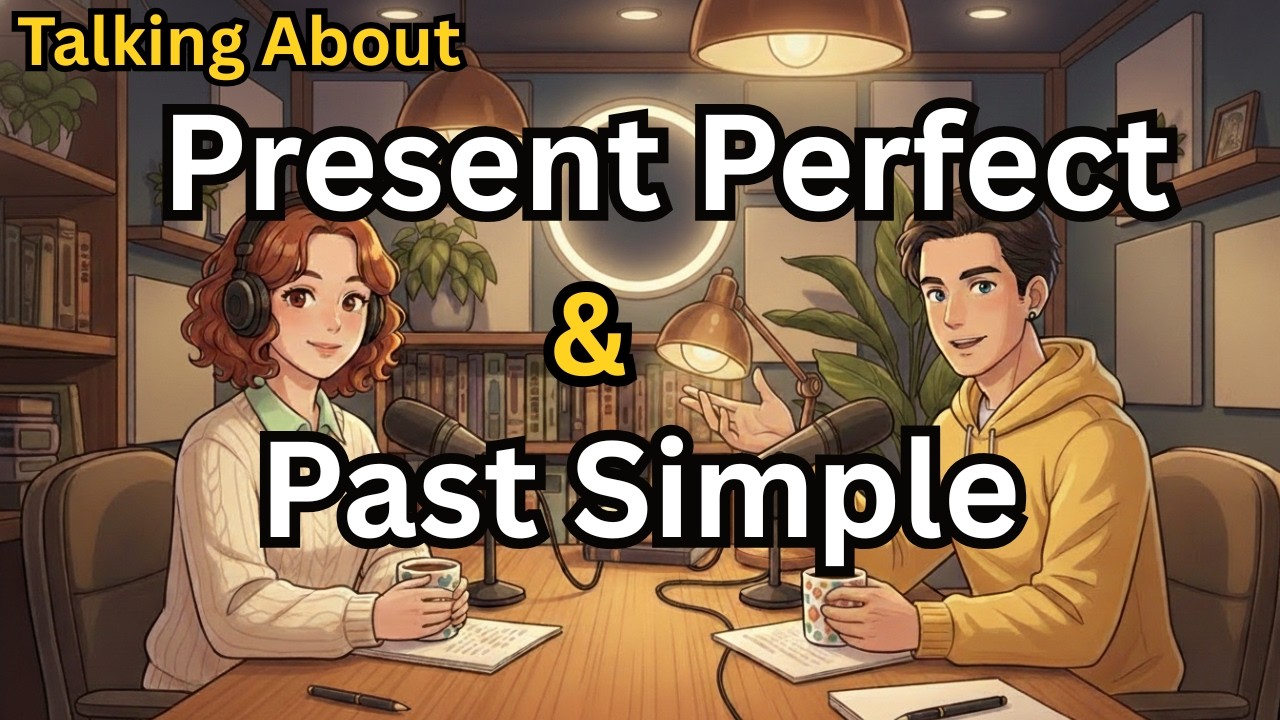 Present Perfect vs Past Simple | Difference Made Easy A2–B2 | English Conversation Practice