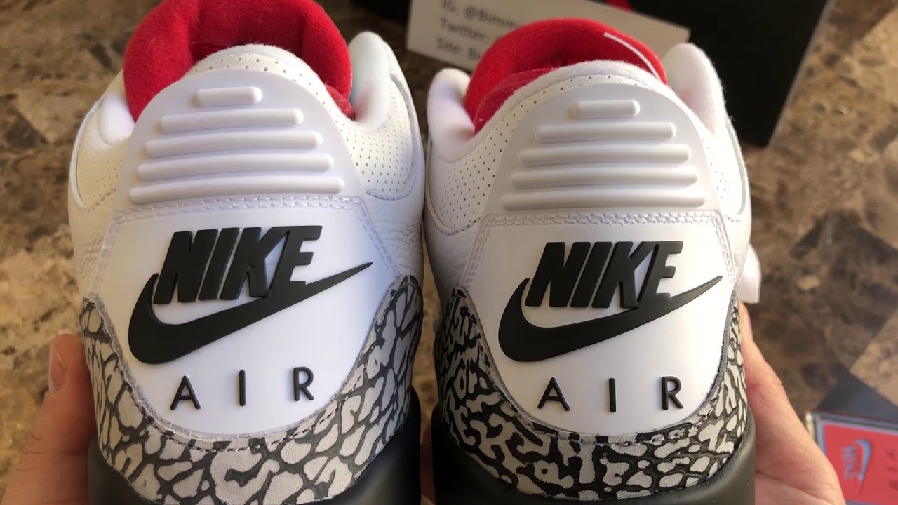 Jordan 3 Free Throw Line - Retail VS PK