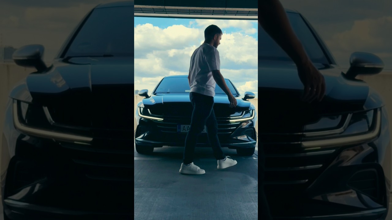 How to film your car in a Cinematic style with just your phone.@volkswagen #video #videography