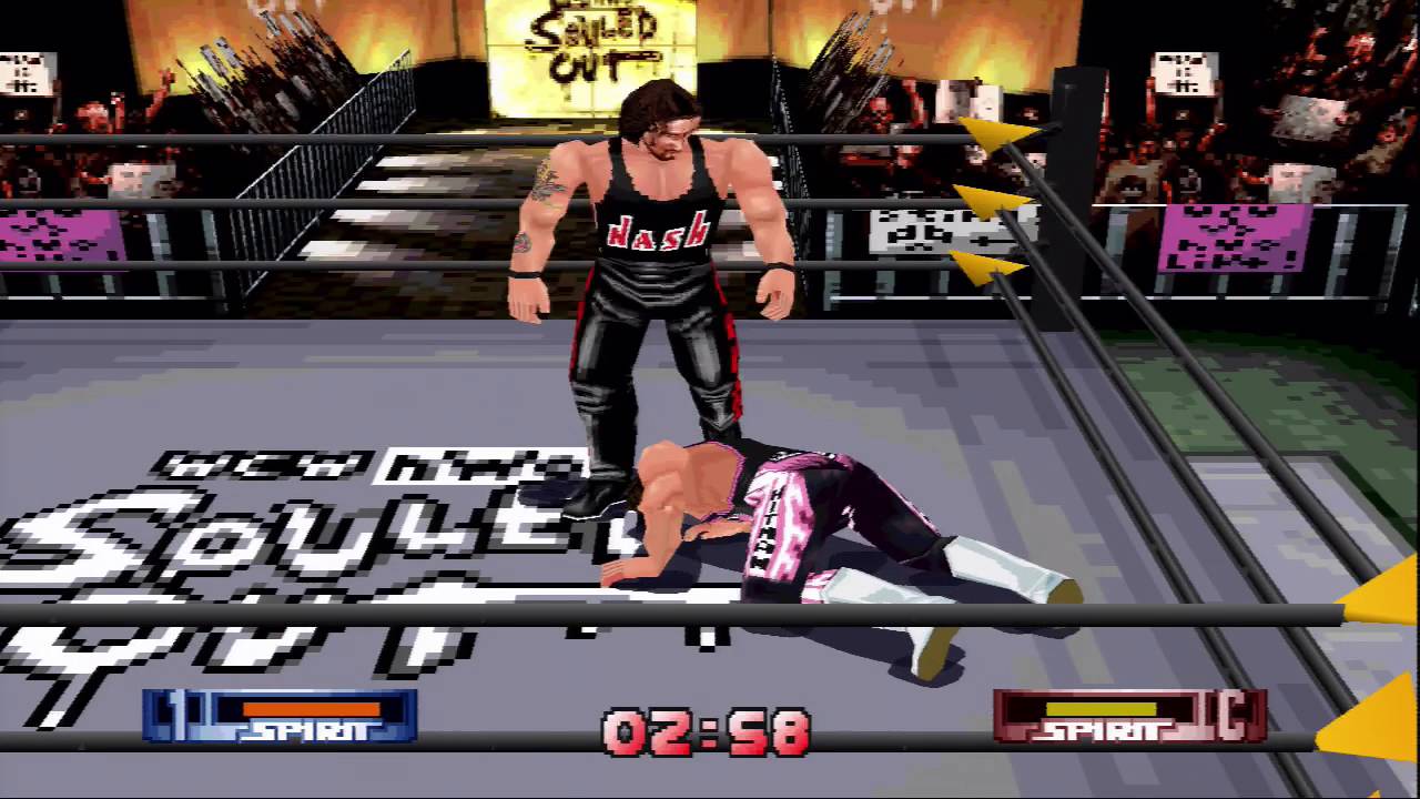 WCW nWo Revenge Surreal64 720p Nash vs Hart OG XBOX #2