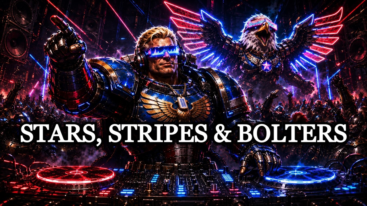 Freedom Drop | Space Marine Hardstyle Techno | Warhammer 40K Inspired Music