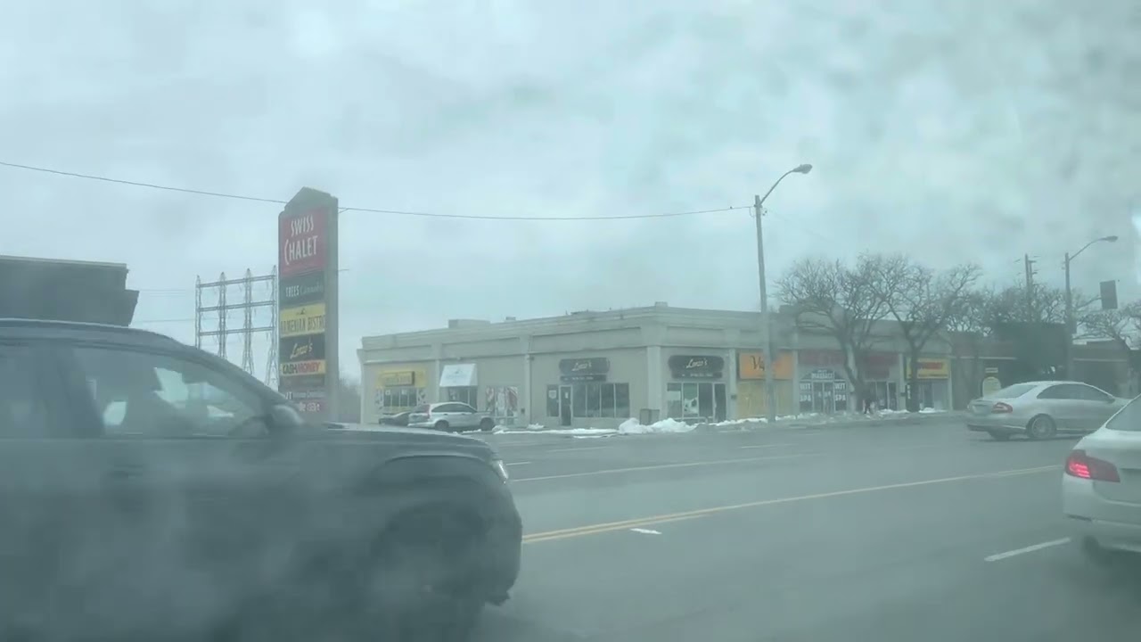 TTC 111 Short Bus Ride towards Cloverdale Mall
