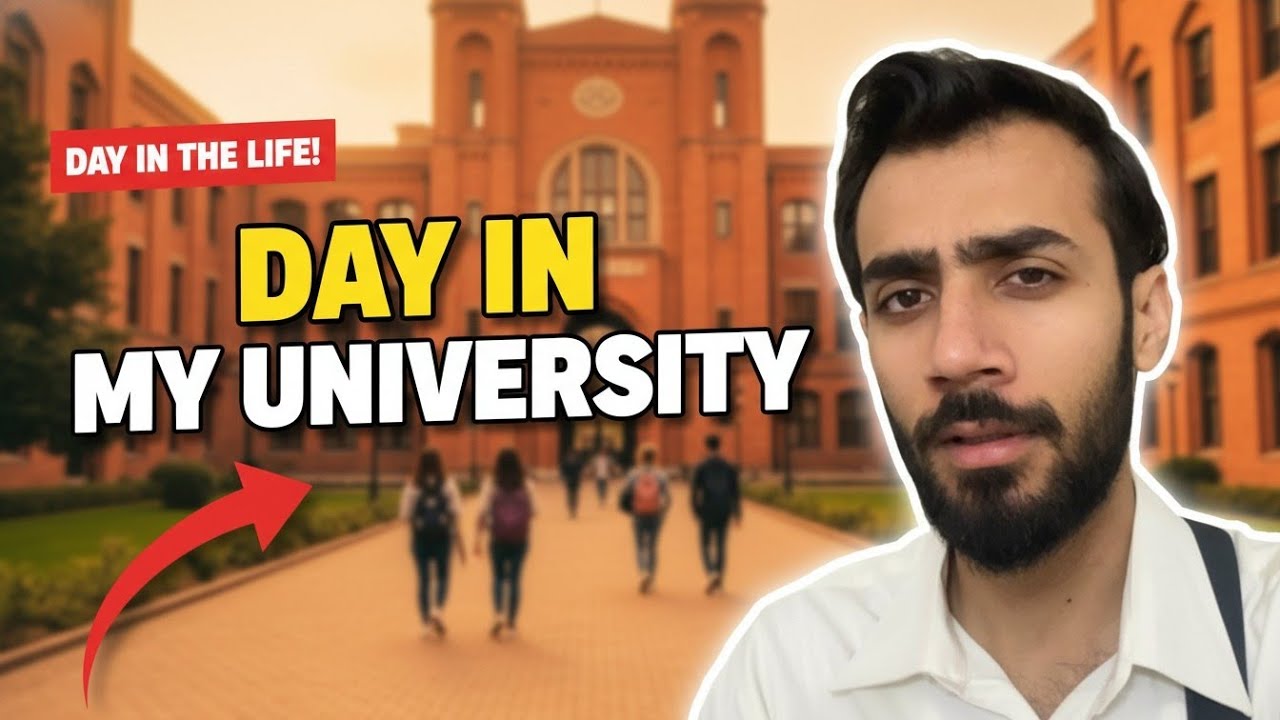 A day in my life at university |Vlogs by Taimoor Zahid| @VlogsbyTaimoorZahid 