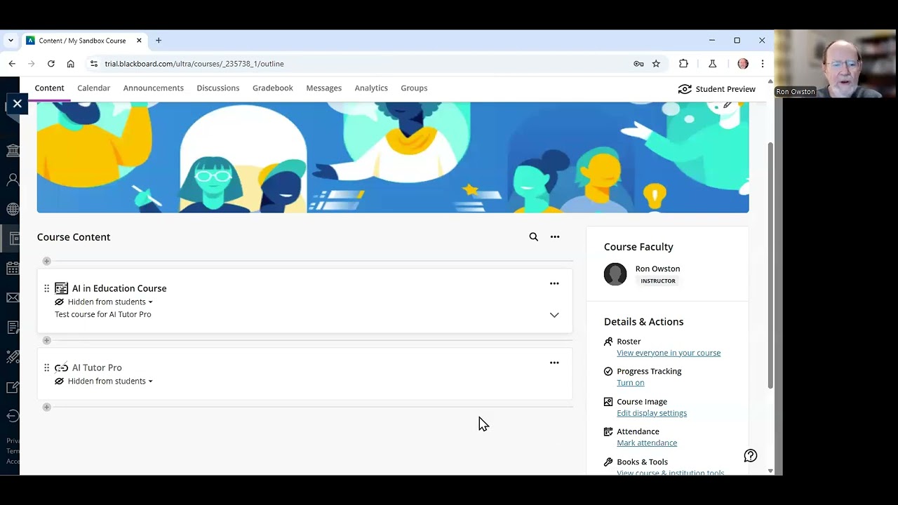 Integration of AI Tutor Pro into the Blackboard Ultra LMS