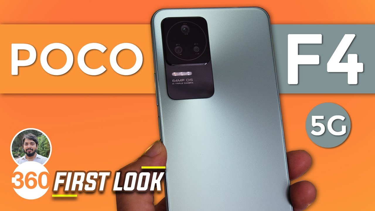 Poco F4 5G First Look: Impressive Features in a Premium Design