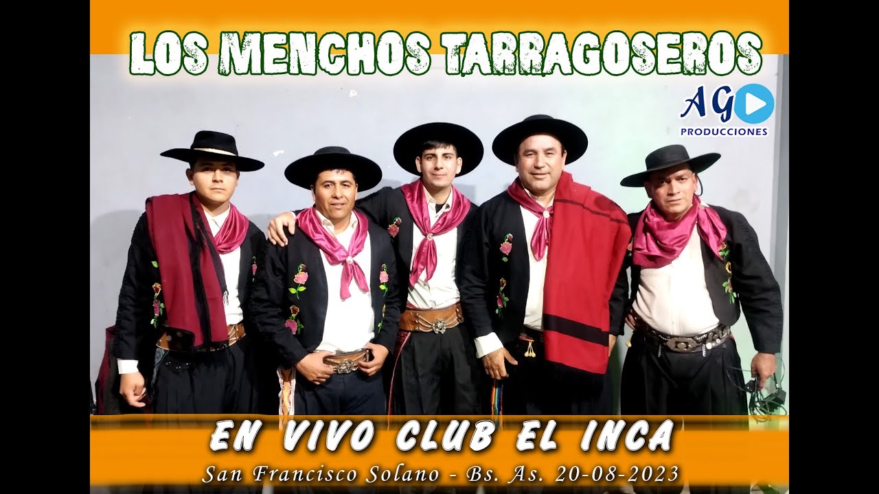LOS MENCHOS TARRAGOSEROS EN VIVO GIRA Bs. As. 2023 | CLUB EL INCA Solano 20 08 2023 💥💥💥