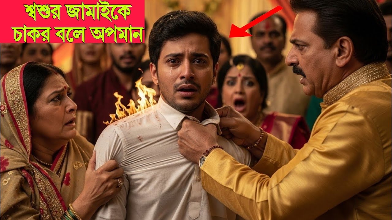 গরিব জামাইকে অপমান করে হাসছিল... শেষে শ্বশুরের পায়ের তলা থেকে মাটি সরে গেল! 🔥