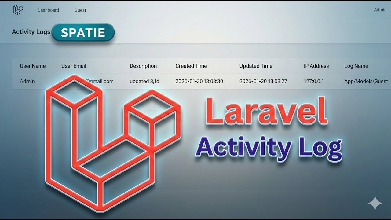 How to Log User Activity in Laravel with Spatie: Step-by-Step Tutorial