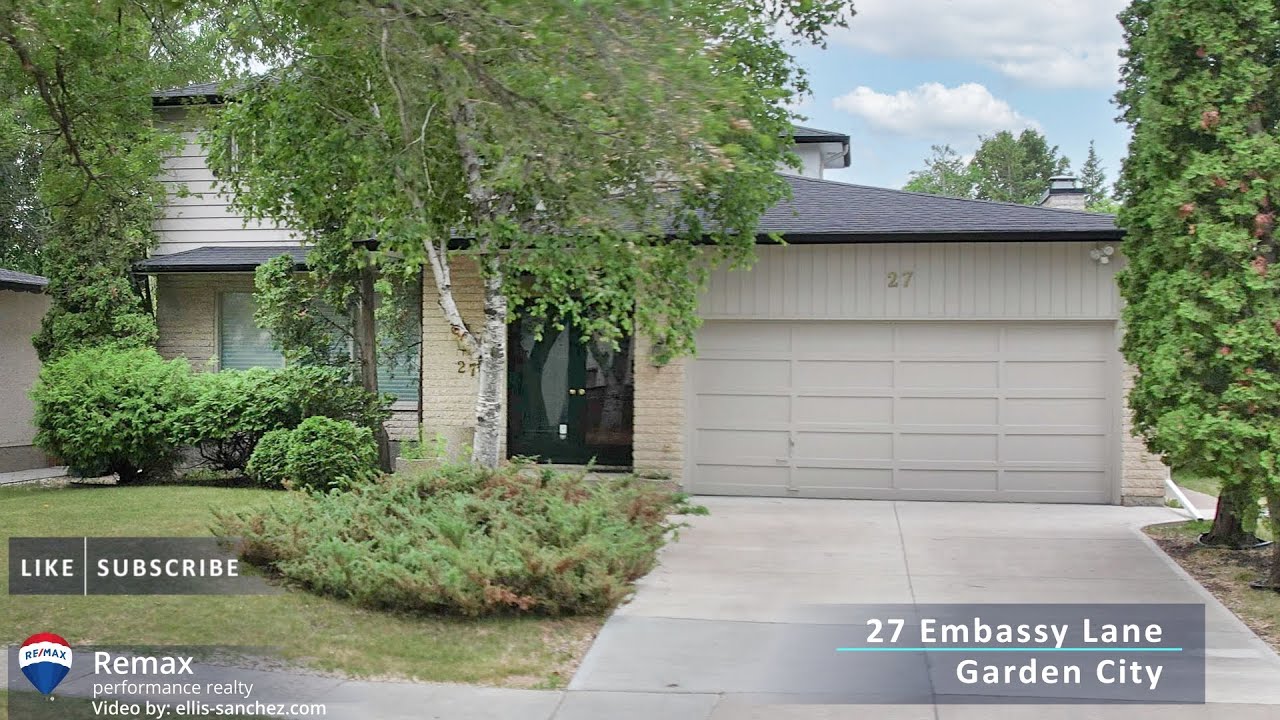 House for sale at 27 Embassy Lane in Garden City Winnipeg