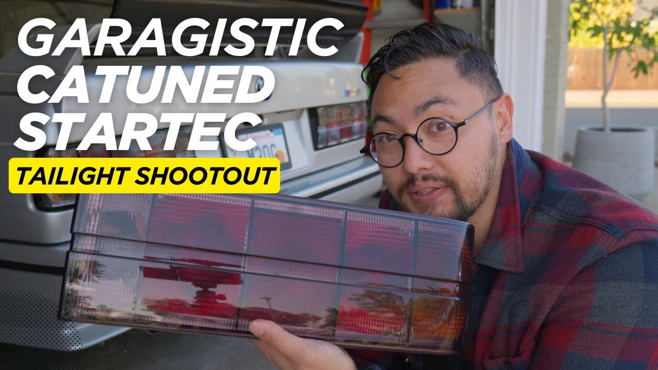 Garagistic's New E30 M3 Tailights vs. CATuned vs. Startec | Review and Install
