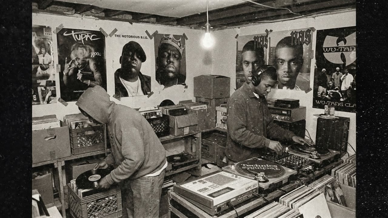 90’s Underground Hip Hop Gems – Raw Boom Bap & Vinyl Vibes
