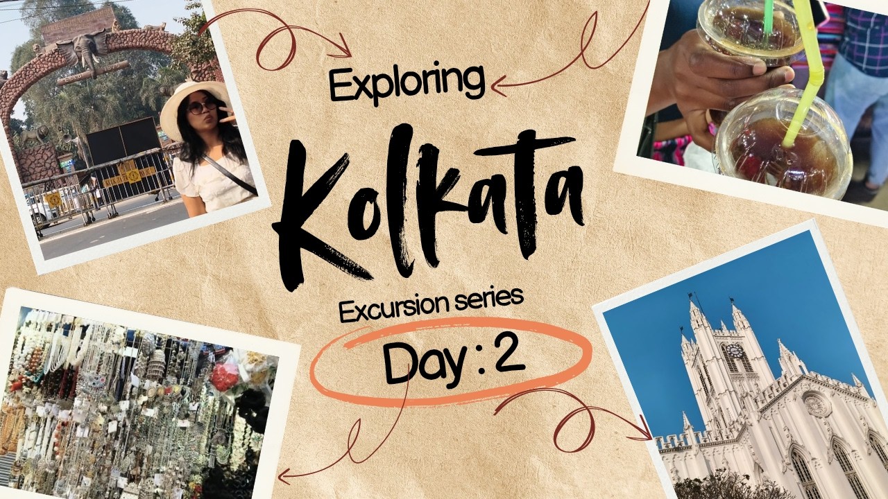 EXPLORING KOLKATA – DAY 2 | ALIPORE ZOO | ST. PAUL’S CATHEDRAL | SHOPPING🐾⛪🛍️