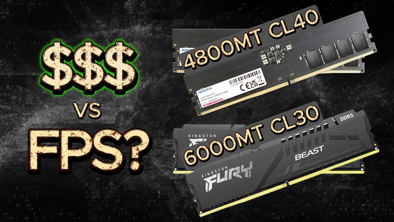 Is Faster RAM Worth the 20% Premium in 2026? - DDR5 6000 CL30 vs 4800 CL40