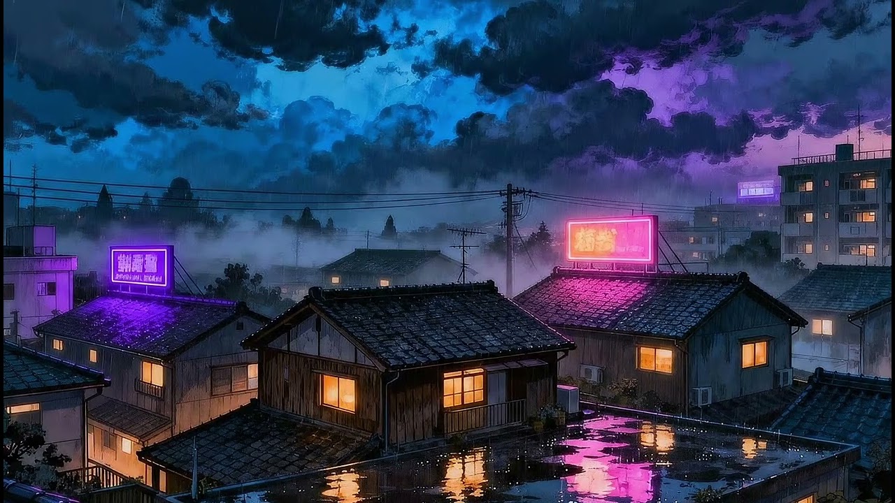 Rainy Cafe Lofi 🌧️☕ – background chillhop