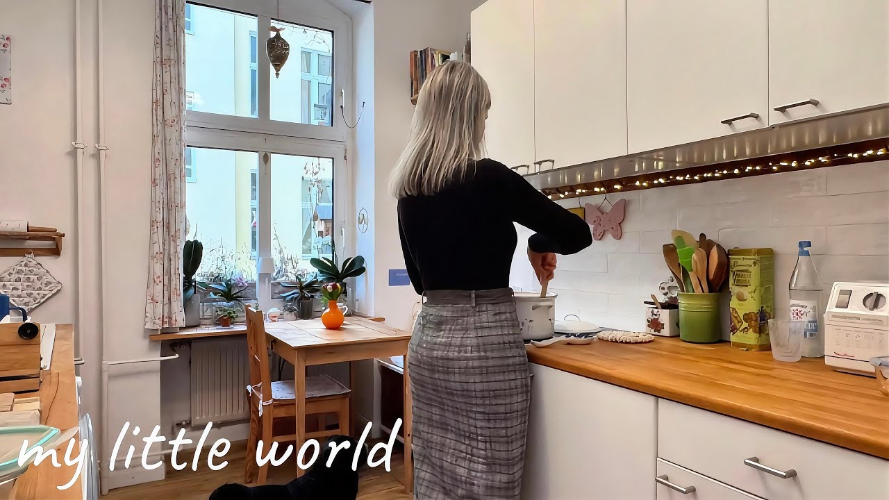Моя тихая жизнь в Берлине | влог slow living.