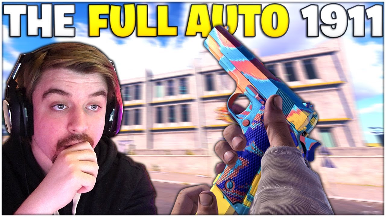 The Full-Auto 1911 On Rebirth Island! - Best Single Pistol!? *Best 1911 Setup*  (Warzone)