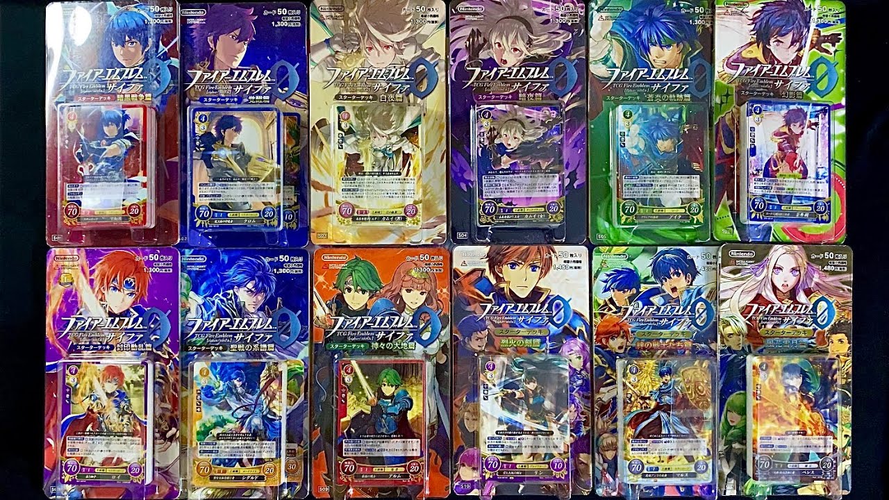 Fire Emblem Cipher Starter Deck Collection Review