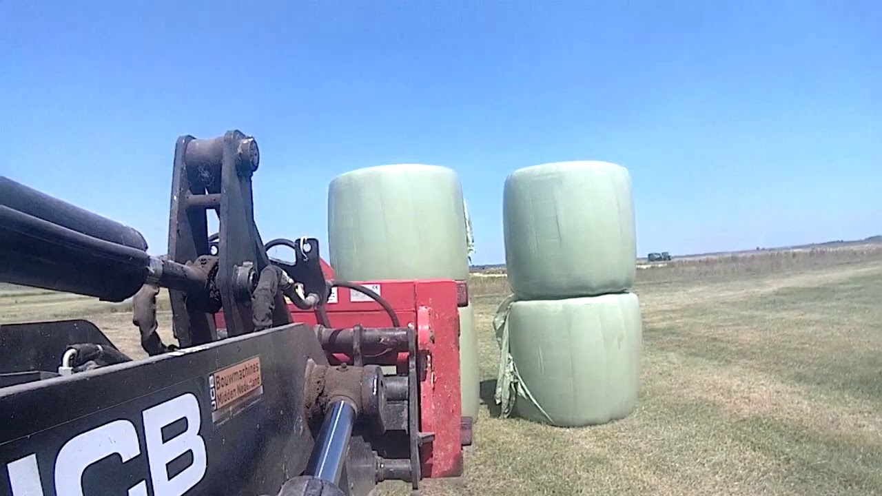 Balen rijden met JCB - Nijkerk - John Deere - Zetor - JCB