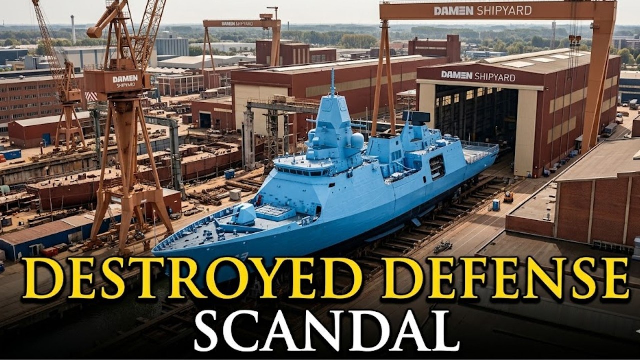 The Dark Story of Damen Shipyard: The Truth Behind Modern Warship Manufacturing