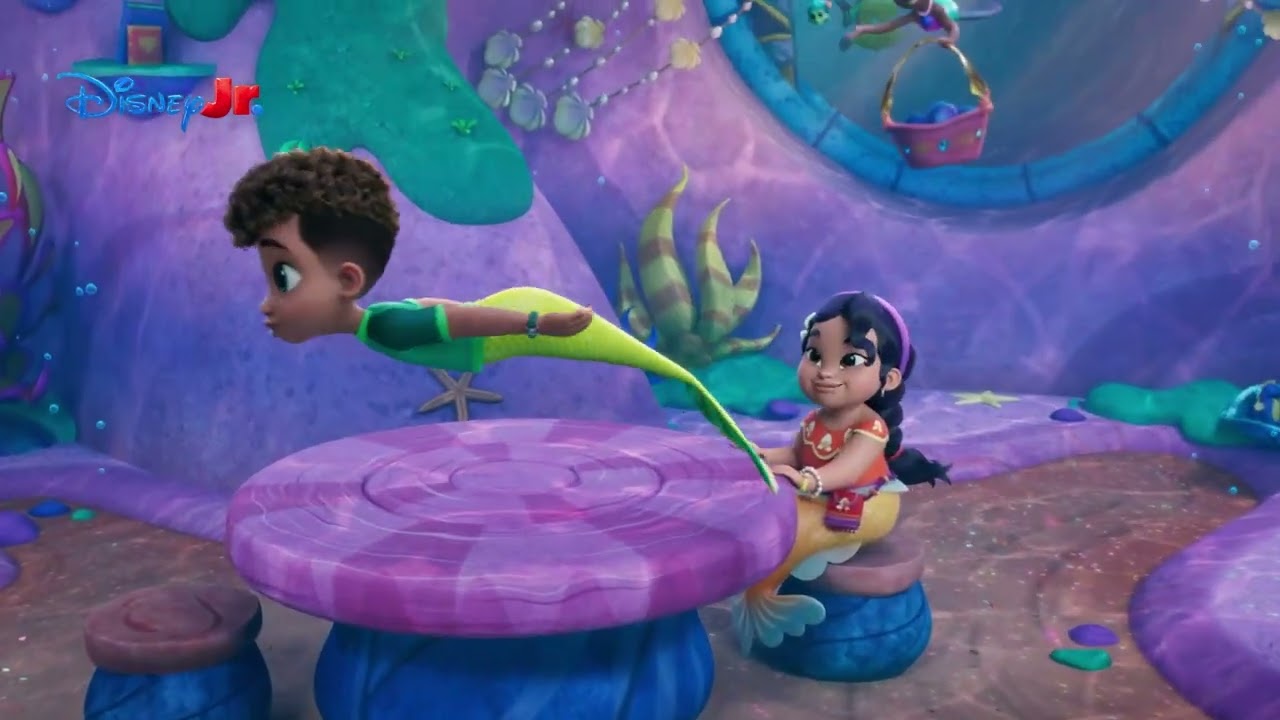 👶🏼 Bąbelki | Ariel | Disney Junior Polska