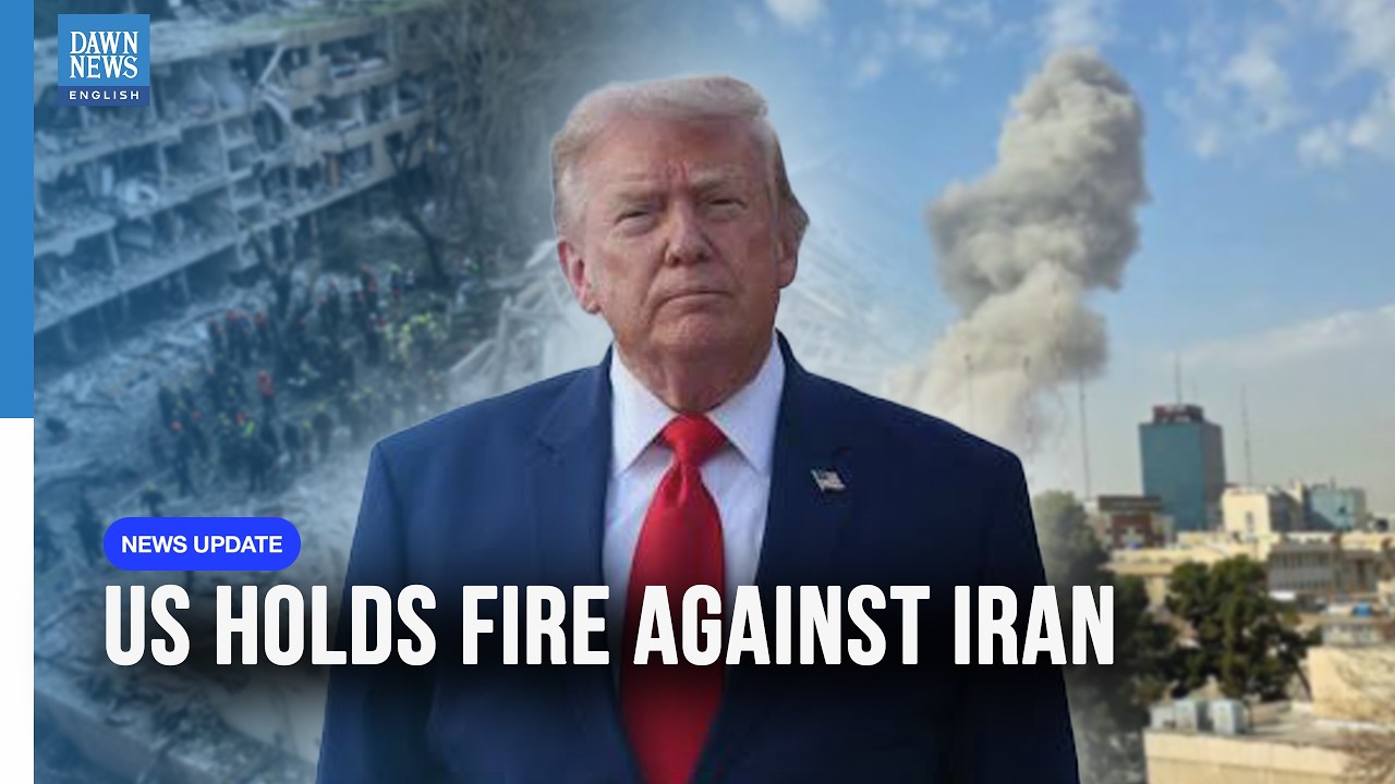 Why Did the US Suddenly Halt Strikes on Iran? | Dawn News English
