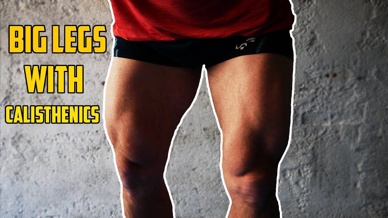 Build BIG Legs With This Workout! (BODYWEIGHT ONLY!)