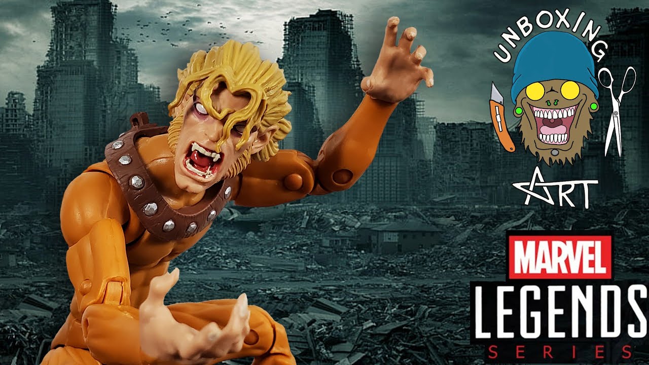 Marvel Legends X-Men Age of Apocalypse Wild Child Unboxing and Review