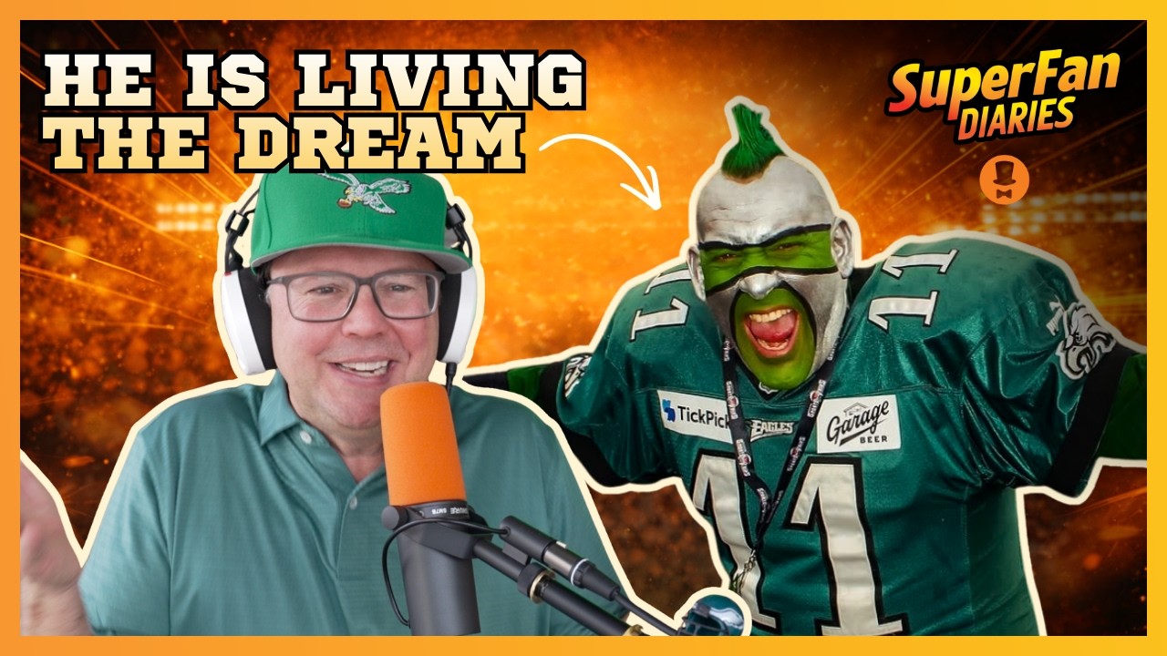 How the Philly Sports Guy Turned His Passion into a Full Time Career on SuperFan Diaries Podcast