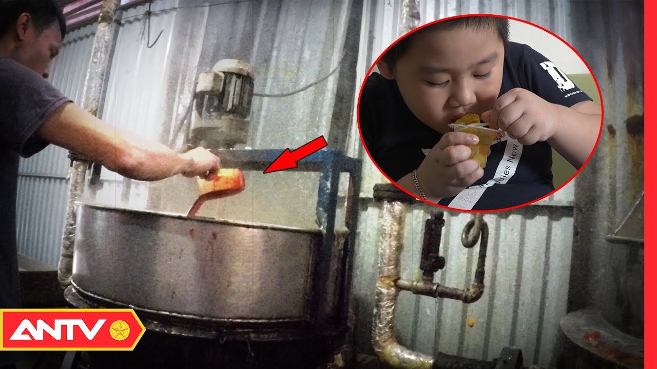 Đột nhập làng sản xuất thạch rau câu siêu bẩn | An toàn sống | ANTV
