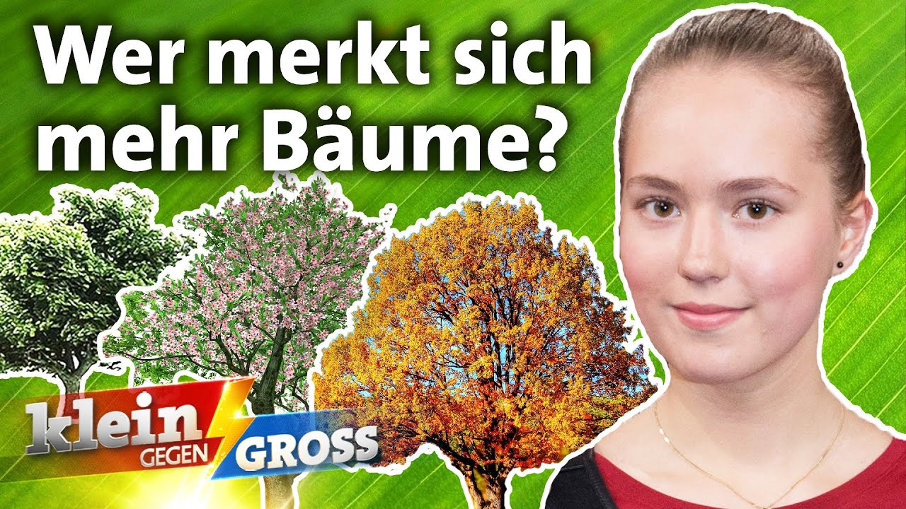 Kennt Maja mehr Bäume des Jahres auswendig als Stephanie & Wolfgang Stumph? | Klein gegen Groß