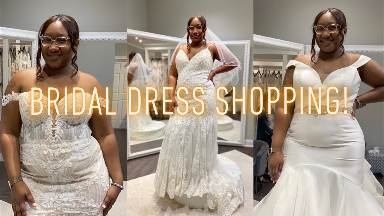 Plus Size Wedding Dress Shopping - White Weddings