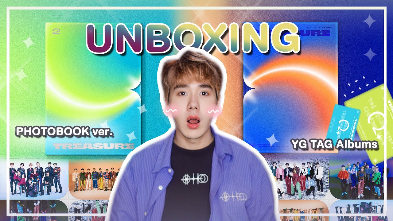 จะได้การ์ดจองอูทุกครั้งจริงหรอ?! ♡UNBOXING TREASURE [CHAPTER TWO] PHOTOBOOK & YG Tag Ver.| PETCHPIGZ