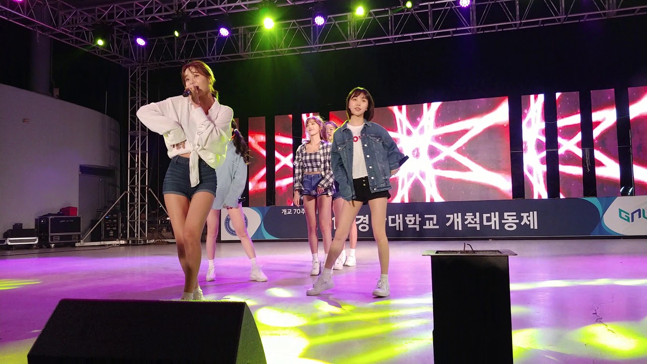 181017 경상대학교 AOA 빙글뱅글
