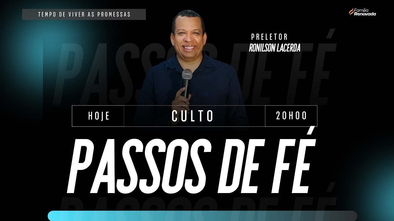 PASSOS DE FÉ  | 12/03/2026