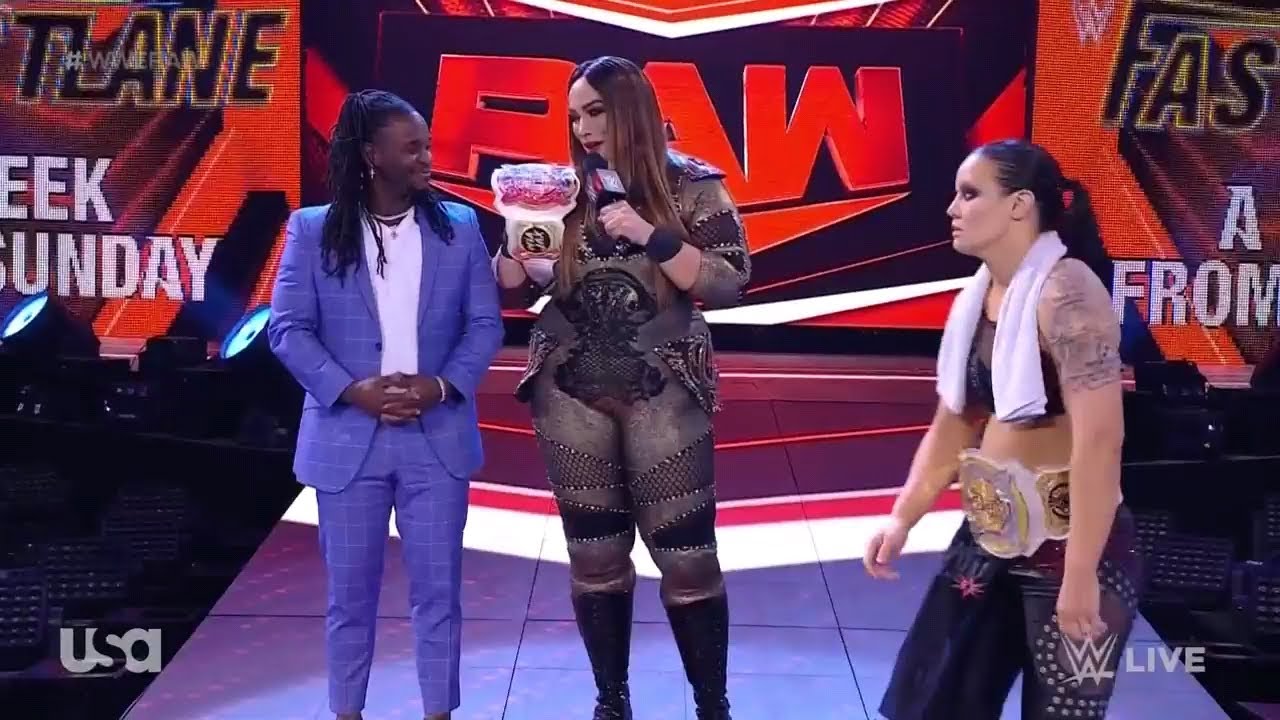 Nia Jax & Shayna Baszler VS Lana & Naomi