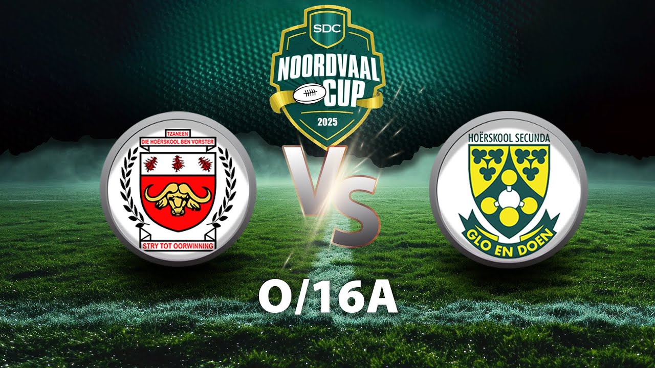 RUGBY NOORDVAAL CUP: Die Ho&euml;rskool Ben Vorster VS Secunda 16A