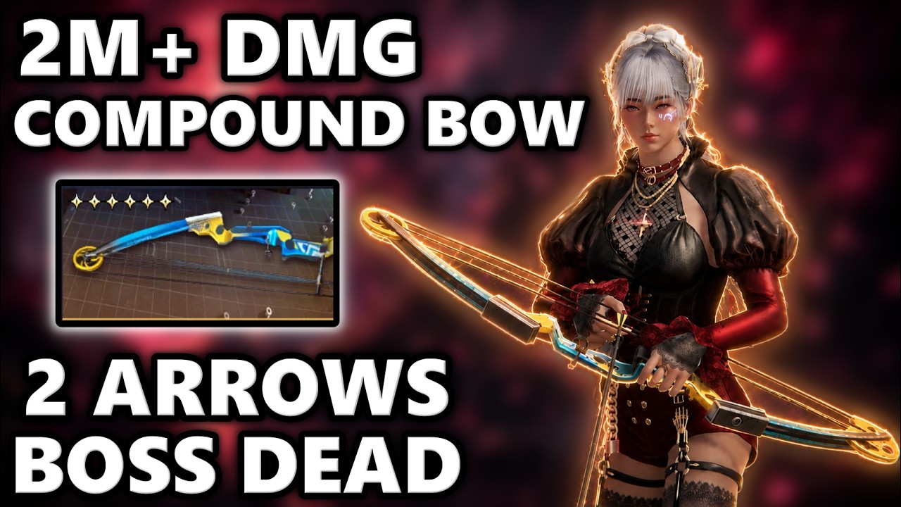 NEW COMPOUND BOW BOUNCE High DPS Build, 2M+ DMG From 2 Arrows Once Human Best Bounce Build