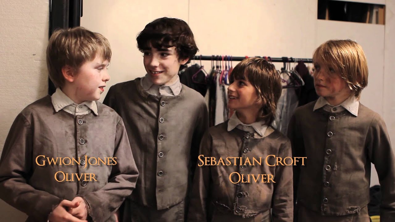 Behind the scenes at the Oliver! UK Tour photo shoot